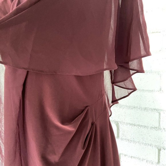 NWT Ralph Lauren Womens Dress Evening Ruffle X56 - Picture 6 of 9